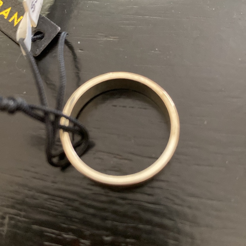 Bing Bang Silver Flat Band Ring Size 8 NWT - Picture 3 of 7